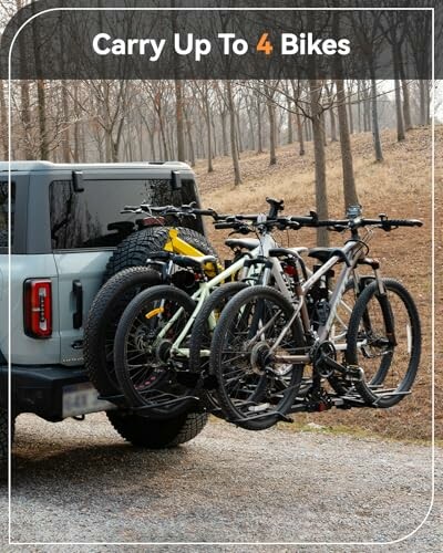 4 Bike Rack Hitch Mount