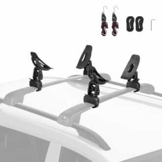 JOYTUTUS Kayak Roof Rack Saddles
