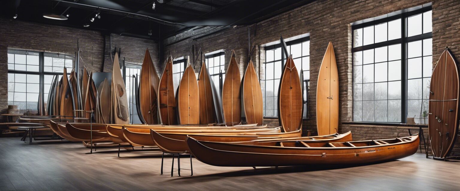 Different types of canoe racks