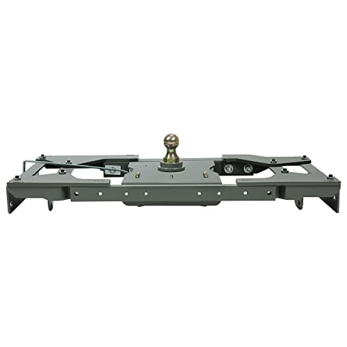 Gooseneck trailer hitch assembly