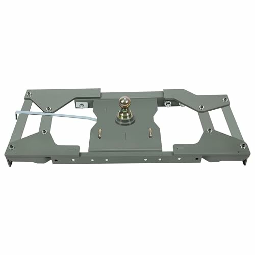 Gooseneck trailer hitch assembly