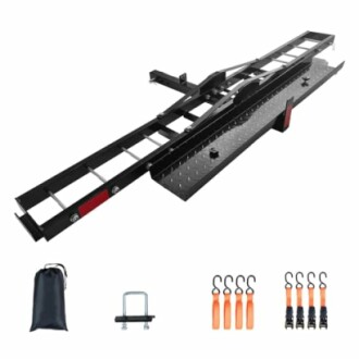 ExploreHorizon Motorcycle Hitch Carrier Bike Rack