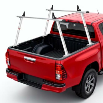 EliteEdge Adjustable Aluminum Pickup Ladder Rack