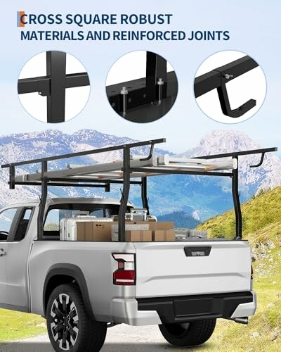 Garvee Full Size Steel Truck Ladder Rack