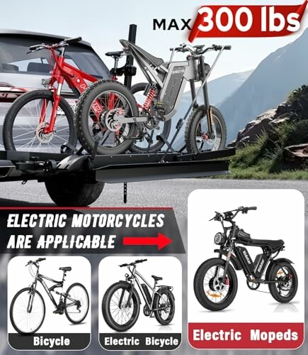 Tekmira Ebike Rack with Ramp